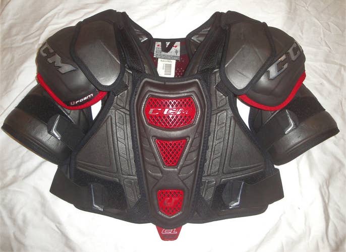 CCM U+ CL CRAZY LIGHT SHOULDER PADS SENIOR SMALL