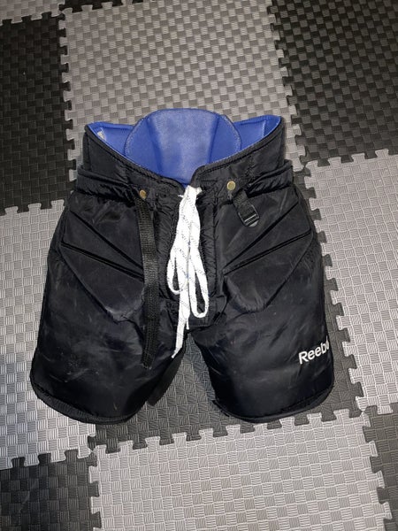 Pro Stock Reebok/CCM 9K Black Large NHL Goalie Pants