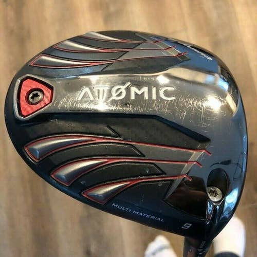 Tommy Armour Atomic 9° Driver 6.0 65g Stiff Flex Evenflow Shaft - Right handed