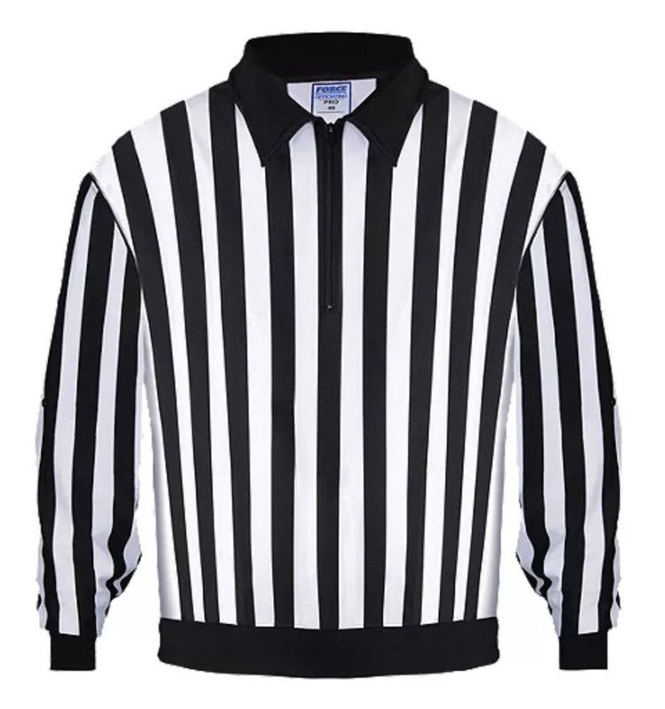 New Force Pro Hockey Linesman Referee Jersey Women XS 42 Officiating Shirt Small