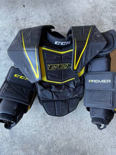 Used Small CCM Premier Pro Goalie Chest Protector