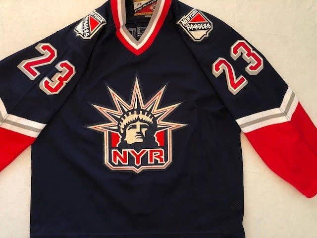 (NHL) New York Rangers #23 Jeff Beukeboom