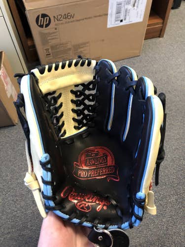 New Rawlings Right Hand Throw Pro Preferred Baseball Glove 11.5"