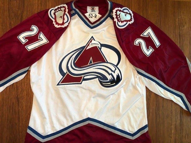 (NHL) Colorado Avalanche #27 Scott Parker