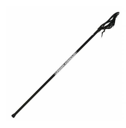 Bundle - 3 Under Armour Strategy Complete Field Lacrosse Stick Defense combo head shaft SR
