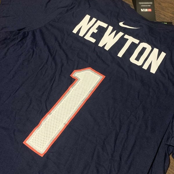 Cam Newton New England Patriots Nike Name & Number T-Shirt - Navy