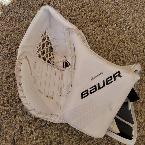 White Intermediate Used Bauer Full Right Vapor 1X Pro