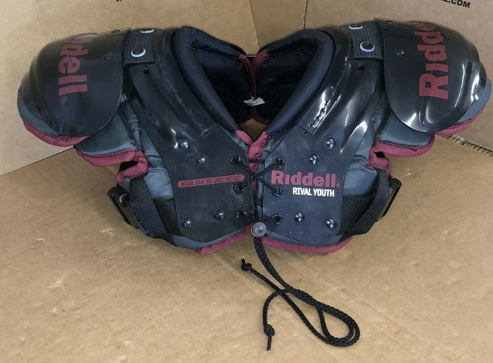 NEW RIDDELL RIVAL YOUTH - XS - (40 LBS 
