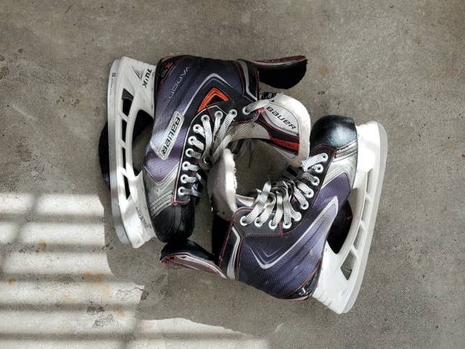 Senior Used Bauer Vapor X70 Hockey Skates Regular Width Size 8