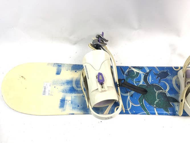 Used Atlantis 116 Cm Snowboard Boys Combo