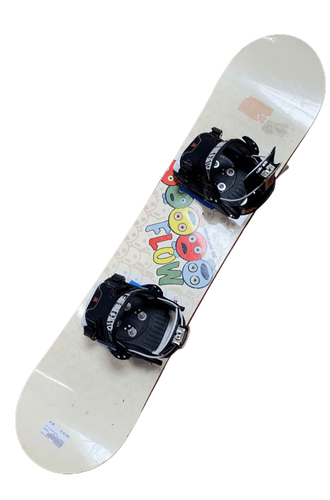 Used Flow Micron Mini 104 Cm Snowboard Boys Combo