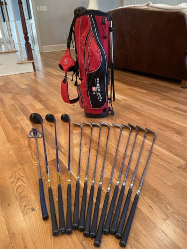 Junior US kids golf club set and bag