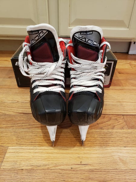 Junior Used Bauer Vapor X2.7 Hockey Goalie Skates Regular Width Size 5