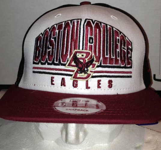 Boston Bruins Hockey 47 Brand Snapback Flat Brim Cap Hat NEW & Boston College SnapBack New Hat