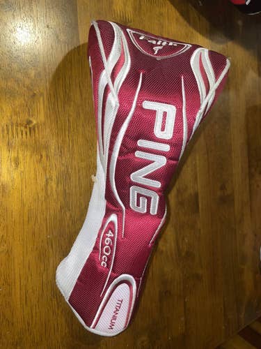 Ping Faith 460cc Driver Head Cover  with Fairway Wood Cover - Used