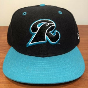 New Haven Ravens Hat Baseball Cap Fitted 7 1/2 New Era Vintage MiLB Minors USA