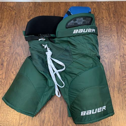 Bauer Nexus 1000 Hockey Player Pants, Green, Medium Tall