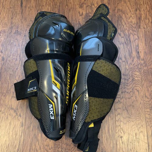 Bauer Supreme TotalOne MX3 Hockey Shin Pads, 16”