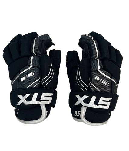 Used Stx Stallion 50 Xxs Lacrosse Junior Gloves