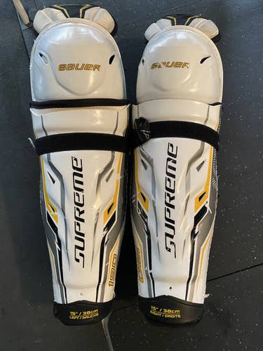 Senior Bauer  Supreme 190 Shin Pads - 15