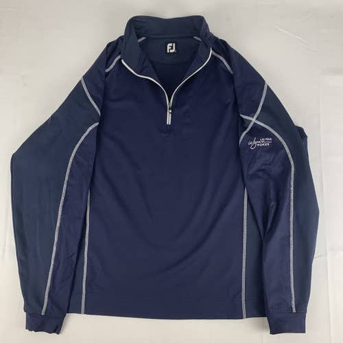 Foot joy Golf 1/4 Zip Jacket Dark Blue Pullover