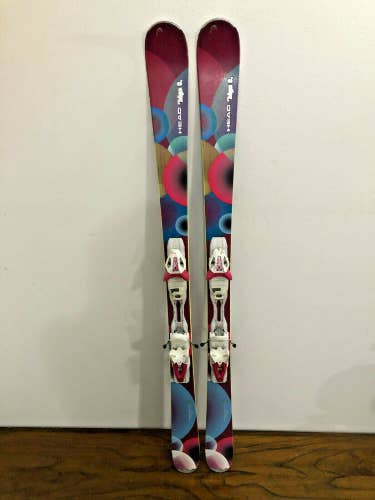 Head Mya 8 Women's Skis 163 cm. Demo Bindings NICE!