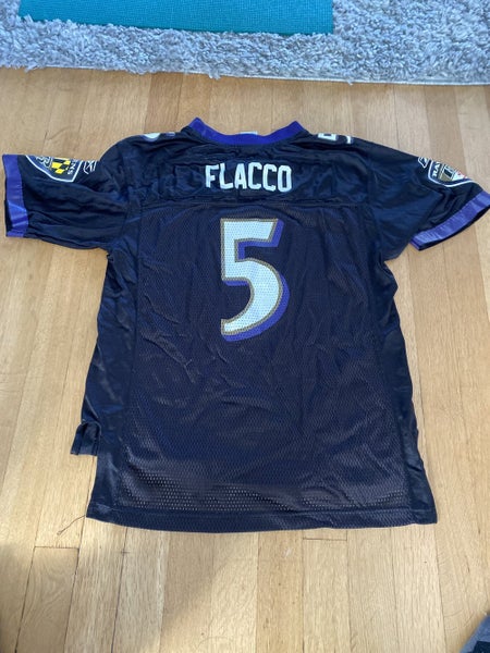 Women Baltimore Ravens Joe Flacco Jersey L