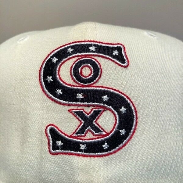 CHICAGO WHITE SOX VINTAGE 1990'S ROMAN FITTED ADULT HAT 7 1/4 - Bucks  County Baseball Co.