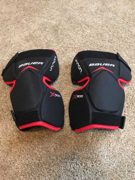 Used Bauer Vapor X900 Goalie Knee Pads - Senior
