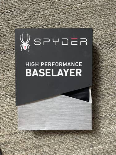 Black Men's Spyder Venom Compression Pants