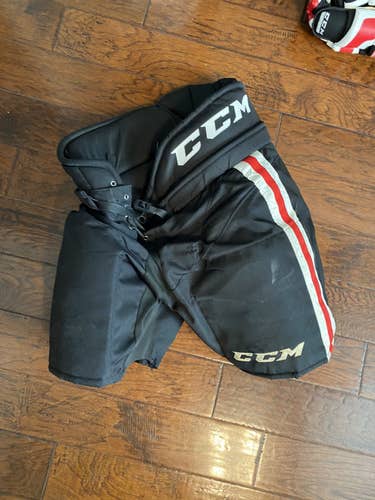 Black Senior Large CCM Pro Stock HP30 Hockey Pants