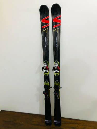 Salomon Scrambler Pilot Hot Downhill Skis 166 cm. EXCELLENT CONDITION!