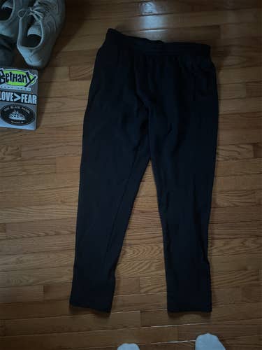Large Black Under Armour Sweatpants