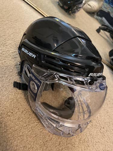 Black Used Large Bauer BHH7500L Helmet