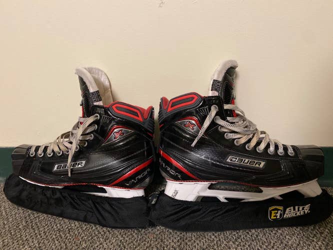 Lightly Used Bauer Size 10.5 Vapor 1X Goalie Skates
