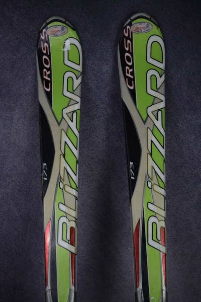 BLIZZARD CROSS XC PRO SKIS SIZE 173 CM WITH BLIZZARD BINDINGS