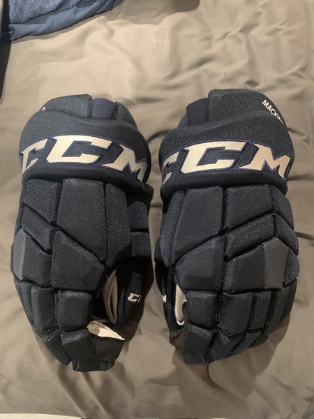 Blue New CCM 14" Pro Stock HGTK Gloves MacKinnon Pro Stock