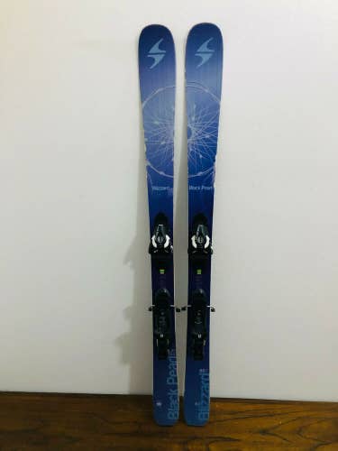 Blizzard Black Pearl Women's All Mountain Skis 152 cm Salomon Demo Bindings NICE