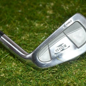 Mizuno 	T-Zoid Pro II	6 Iron 	Right Handed 	38"	Steel 	Stiff	New Grip