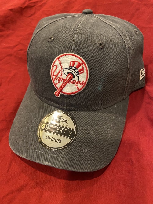 MLB New York Yankees New Era 49Forty Size Medium Mesh Hat * NEW NET