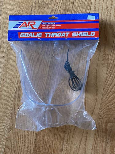 A&R Goalie Throat Shield/Dangler (New in Package)