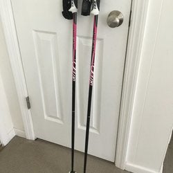 Used 44in (110cm) Leki Women's Ski Poles, $15 or best offer.