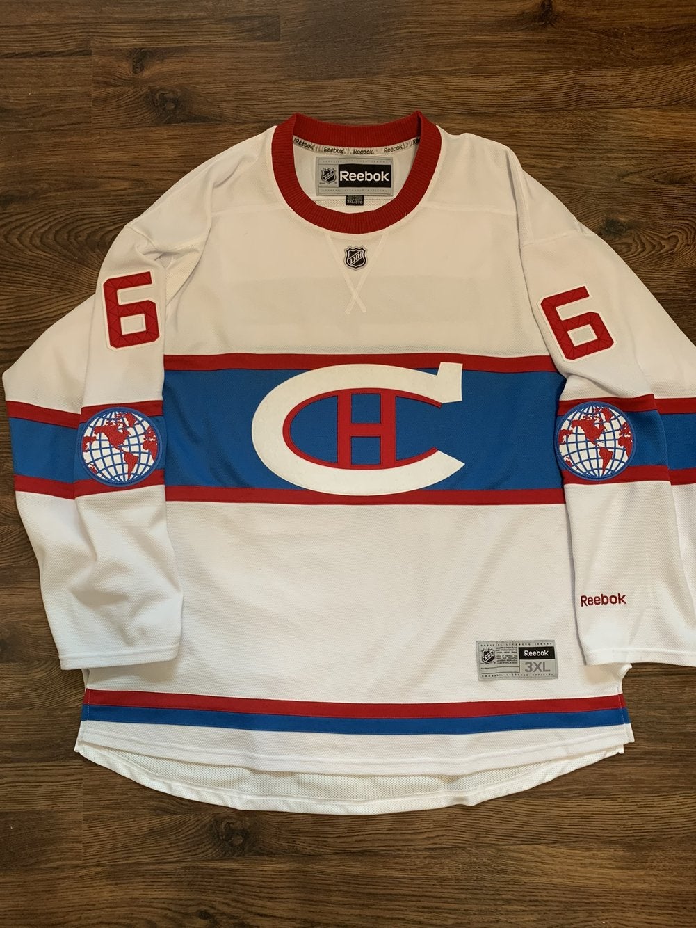 P.K. Subban models Canadiens' Winter Classic jersey