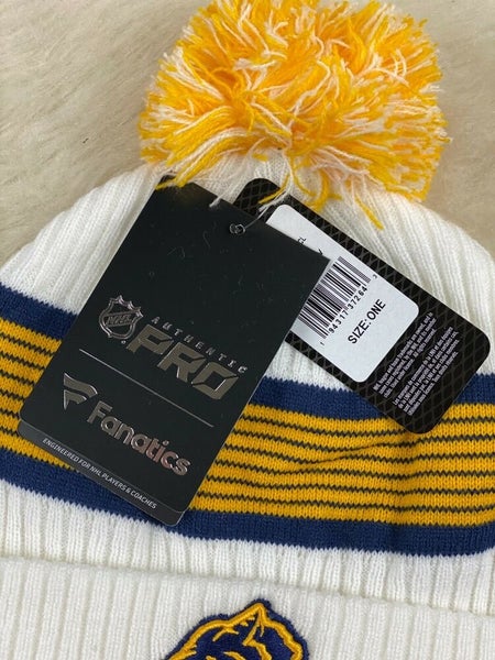 Men's Fanatics Branded Heather Gray 2023 NHL Winter Classic Cuffed Knit Hat  with Pom