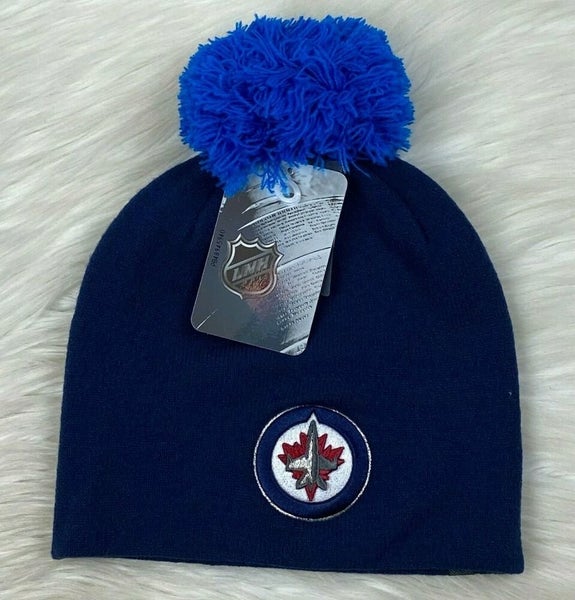 New Era Men's Royal Toronto Blue Jays Authentic Collection Sport Cuffed Knit  Hat with Pom