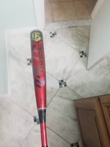 Used  BBCOR Certified 2019 Louisville Slugger Composite Meta Prime Bat (-3) 28 oz 31"