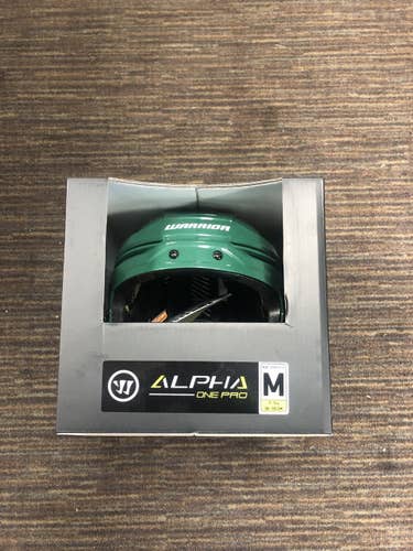 Warrior Alpha One Pro Helmet Green Medium