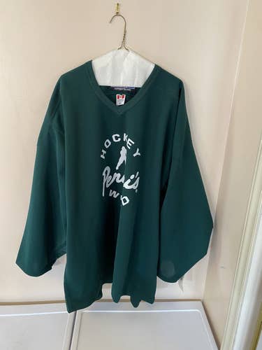 CCM 54 Pro Weight Green Practice Jersey New With Tags Fight Strap