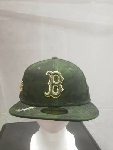 NWS Boston Red Sox 2019 Armed Forces Day New Era 59fifty 7 1/8