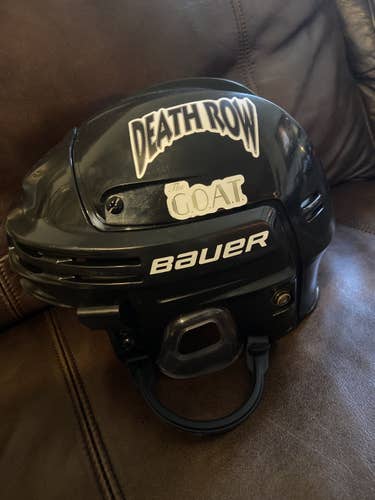 Black New Medium Bauer BHH4500 Helmet Death Row Hockey